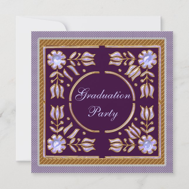 Einladung zur Graduierung (Vorderseite)