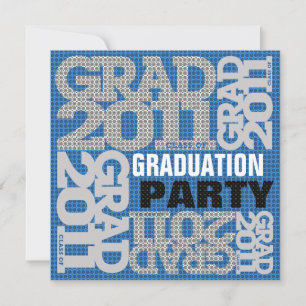 Einladung zur Graduierung 2011 Blue 1