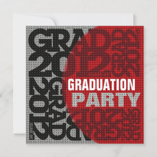 Einladung zur Graduierung 2012 Rot 4