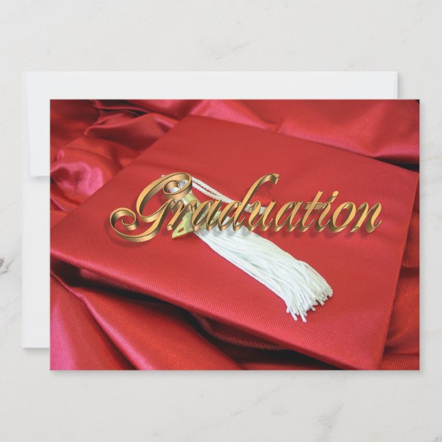 Einladung zur Graduierungspartei (Vorderseite)