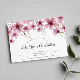 Einladung zur Graduierungspartei für Kirschblüten