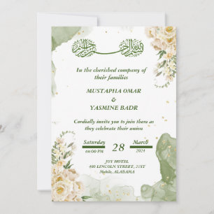 Einladung zur Grünen Islamischen Hochzeit