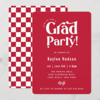 Einladung zur Gruppe "Retro Type Graduation Party