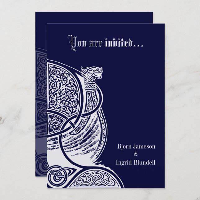 Einladung zur Handhabung (Vorne/Hinten)