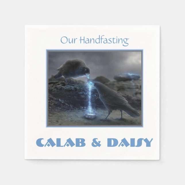 Einladung zur Handhabung Serviette (Vorderseite)