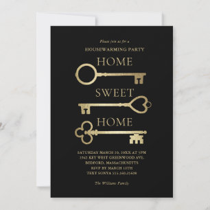 Einladung zur Hauseinweihung 'Home Sweet Home' mit