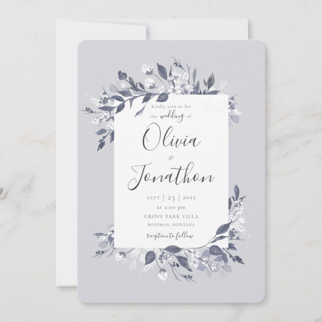 Einladung zur Herbstflora (Vorderseite)