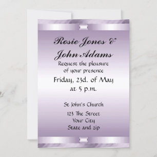 Einladung zur Hochzeit