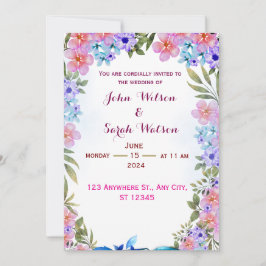 Einladung zur Hochzeit