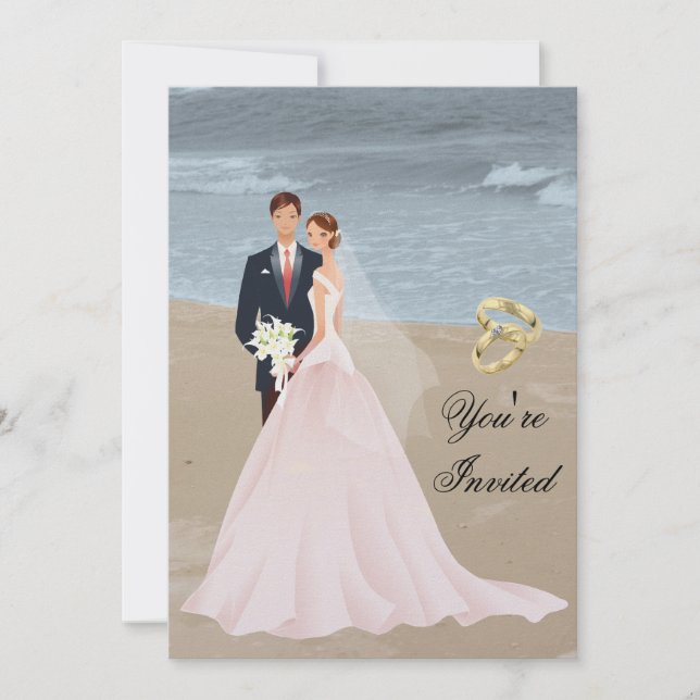 Einladung zur Hochzeit (Vorderseite)