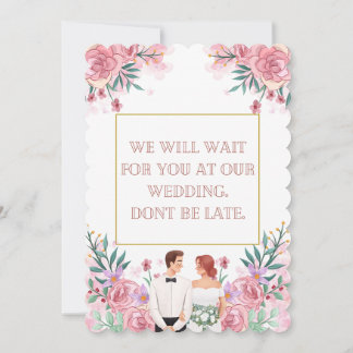 Einladung zur Hochzeit