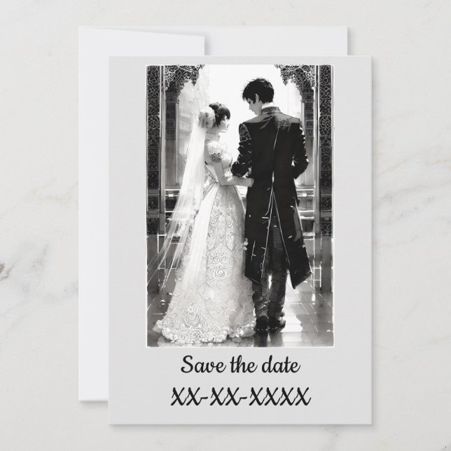 Einladung zur Hochzeit (Vorderseite)