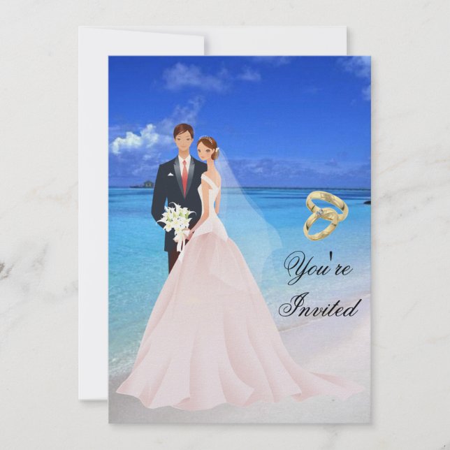 Einladung zur Hochzeit (Vorderseite)
