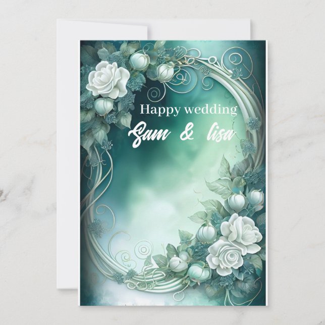 Einladung zur Hochzeit (Vorderseite)