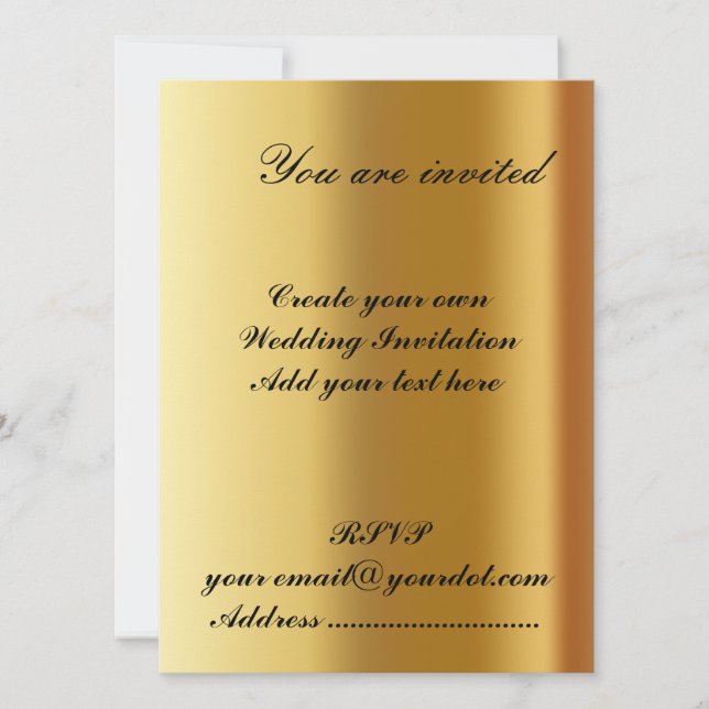 Einladung zur Hochzeit 2 (Vorderseite)