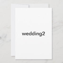 Einladung zur Hochzeit 2