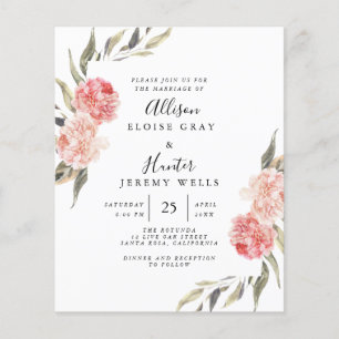 Einladung zur Hochzeit   Alise Flyer
