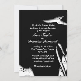 Einladung zur Hochzeit atemberaubender Abstrakter