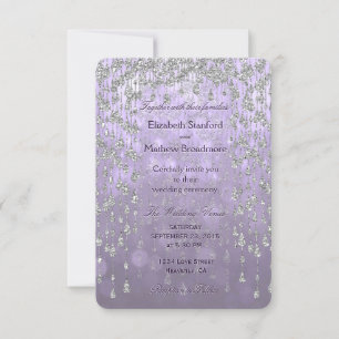 Einladung zur Hochzeit Crystal Palace Lavender
