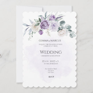 Einladung zur Hochzeit der Lilac-Infusion