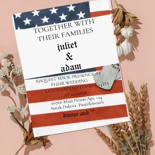 Einladung zur Hochzeit der Militäruniversitären Ar