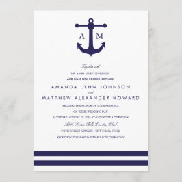 Einladung zur Hochzeit der Nautischen Marine