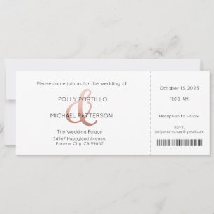 Einladung zur Hochzeit, Einladung zur klassischen 
