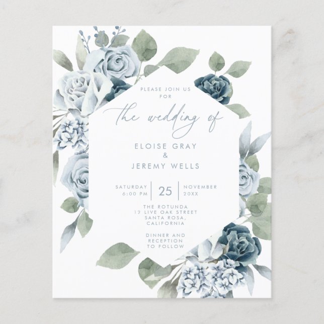 Einladung zur Hochzeit | FLYER (Vorne)