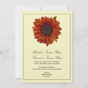 Einladung zur Hochzeit im Herbst - von Bride & Gro
