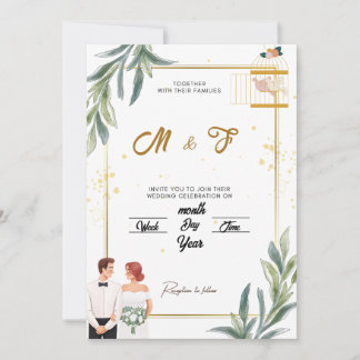 Einladung zur Hochzeit im verzauberten Garten | Wh