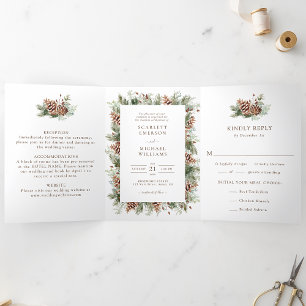 Einladung zur Hochzeit im Winter