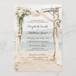 Einladung zur Hochzeit in Beach Arbor