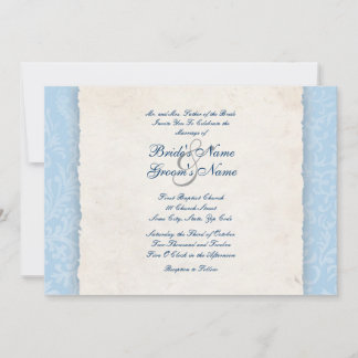 Einladung zur Hochzeit in Blue Country