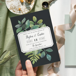 Einladung zur Hochzeit in Botanica