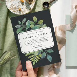 Einladung zur Hochzeit in Botanica