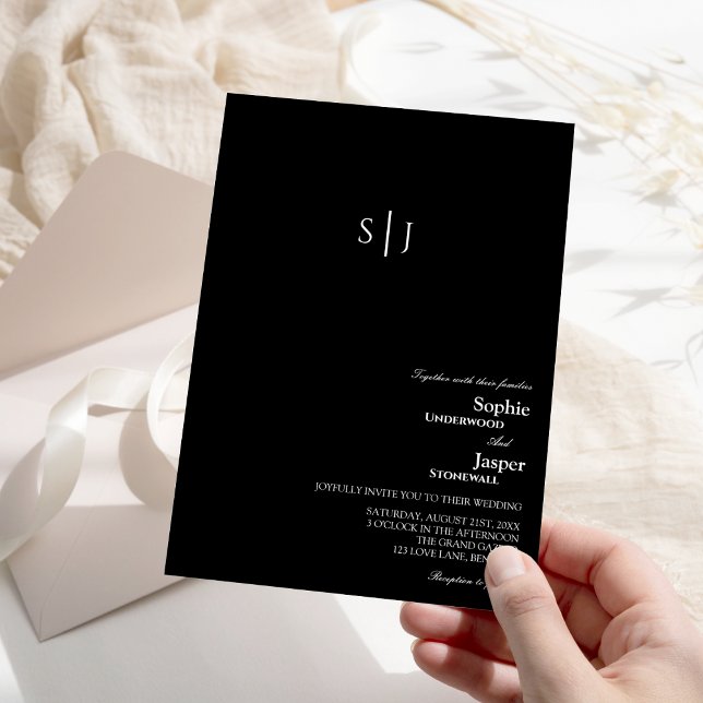 Einladung zur Hochzeit in der Modernen Klassischen (Von Creator hochgeladen)