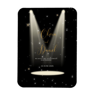 Einladung zur Hochzeit Magnet