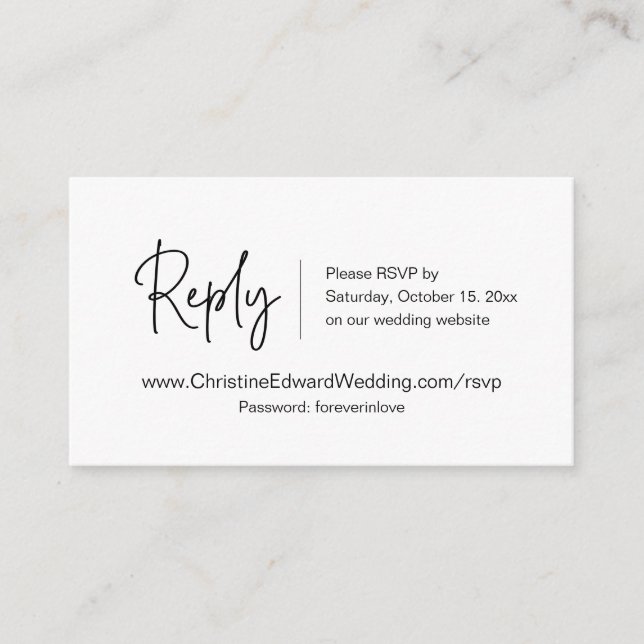 Einladung zur Hochzeit Online-UAWG, Lässige Themen (Vorderseite)