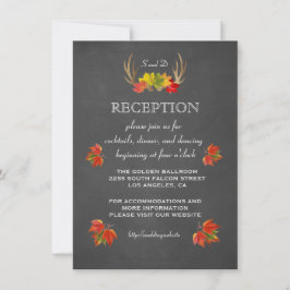 Einladung zur Hochzeit | Rustic Antlers Fall EMPFA