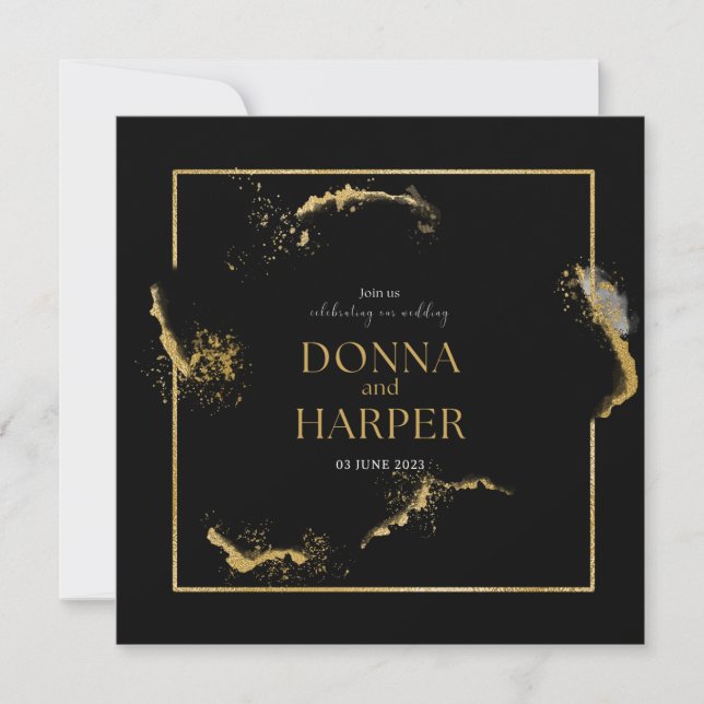 Einladung zur Hochzeit Save The Dates (Vorderseite)