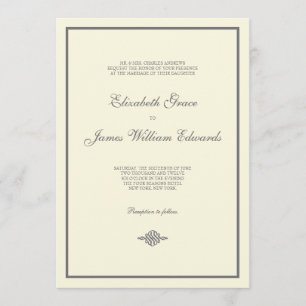 Einladung zur Hochzeit // The Elegant Collection