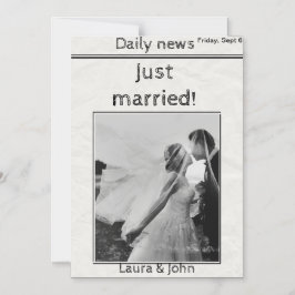 Einladung zur Hochzeit und zum Party