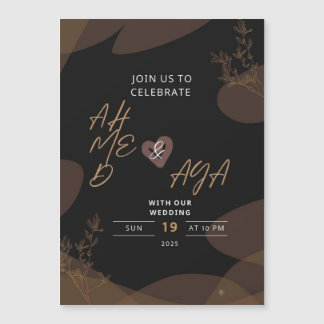 Einladung zur Hochzeit von Ahmed & Aya
