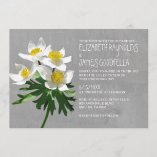 Einladung zur Hochzeit von Anemone