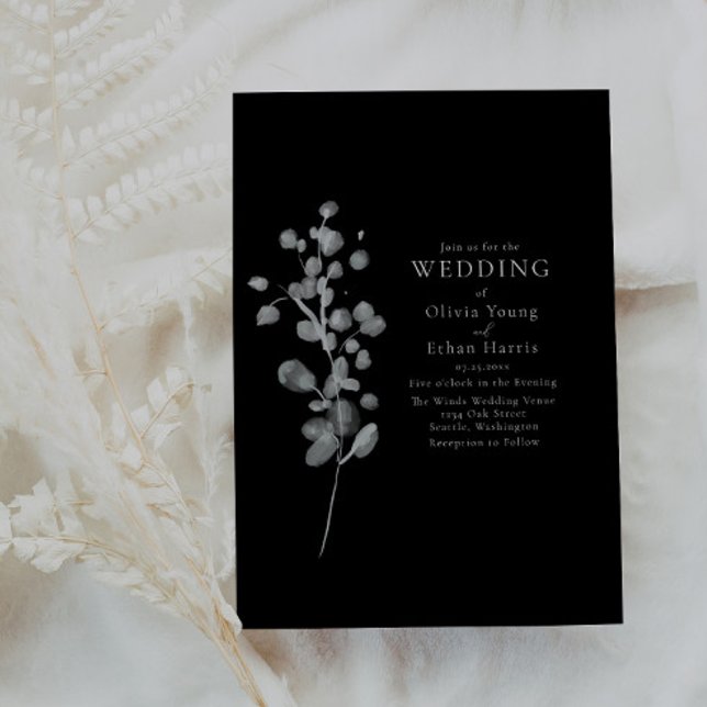 Einladung zur Hochzeit von Black Lacquer (Von Creator hochgeladen)