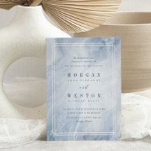 Einladung zur Hochzeit von Blue Opal