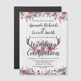 Einladung zur Hochzeit von Blumenwild