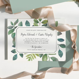 Einladung zur Hochzeit von Botanica