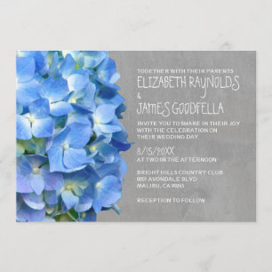 Einladung zur Hochzeit von Hydrangea