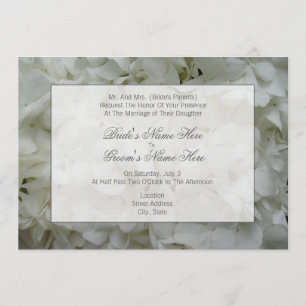 Einladung zur Hochzeit von Hydrangea - von Bride-E